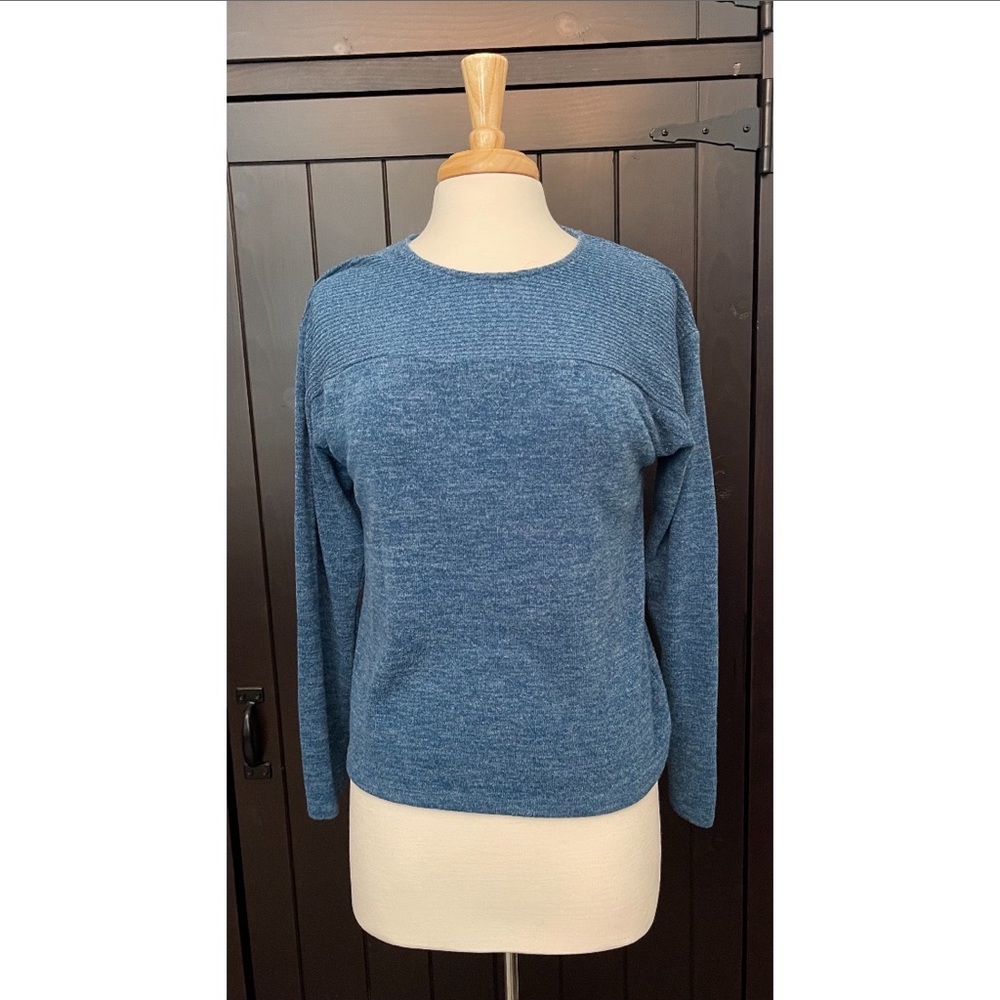 Market & Spruce blue sweater.